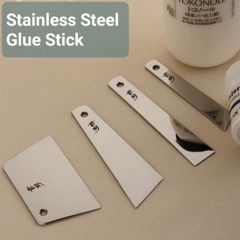 

Stainless steel glue stick leather craft