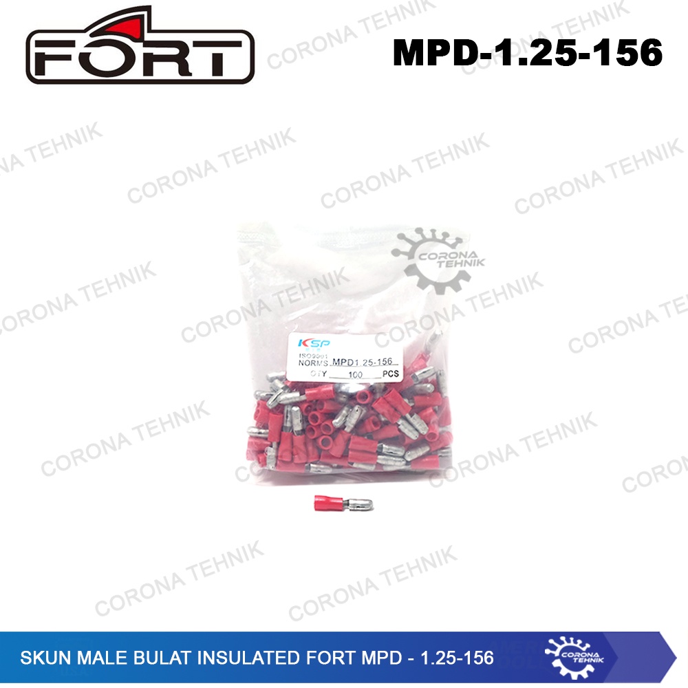 MPD - 1.25-156 - Skun Male Bulat Insulated Fort