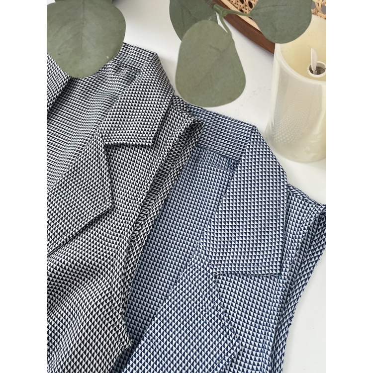 Kadaka O-0111 Outer Long Vest Premium Tweed