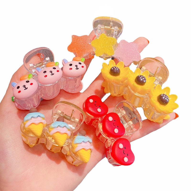 Jepit Rambut Anak Karakter Lucu Fashion Korea Anak Perempuan / Hair Clips Girl / Jepitan Karakter Panjang