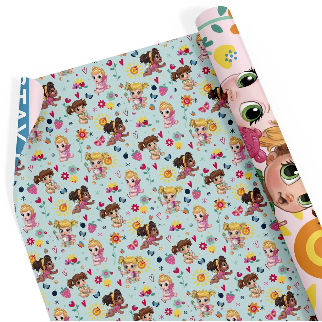 

WRAPPING PAPER - KERTAS KADO - BABY ALIVE - AV014