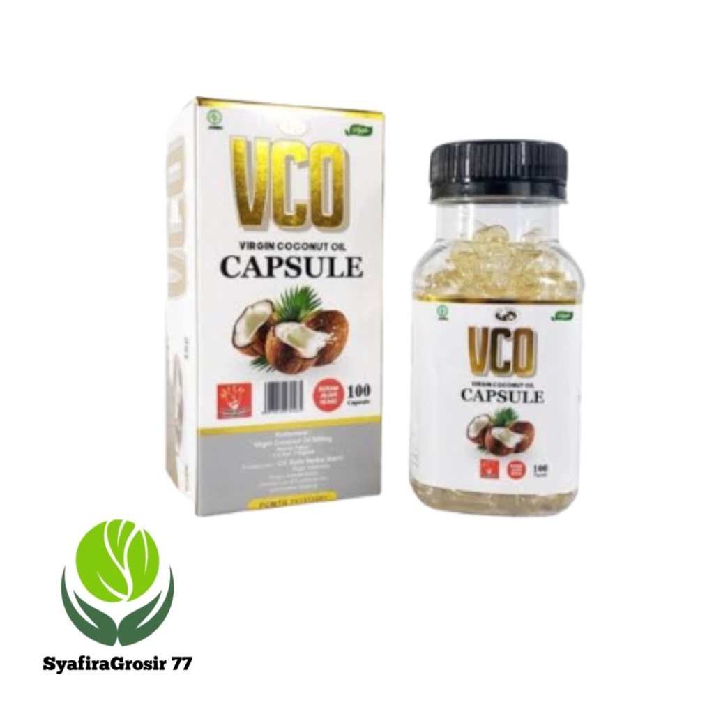 VCO Coconut Oil Kapsul | VCO Coconut Oil Syifa Herbal 100 Kapsul