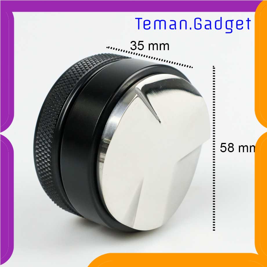 TG - DPR One Two Cups Tamper Kopi Press Coffee Powder Stainless Steel - 3153