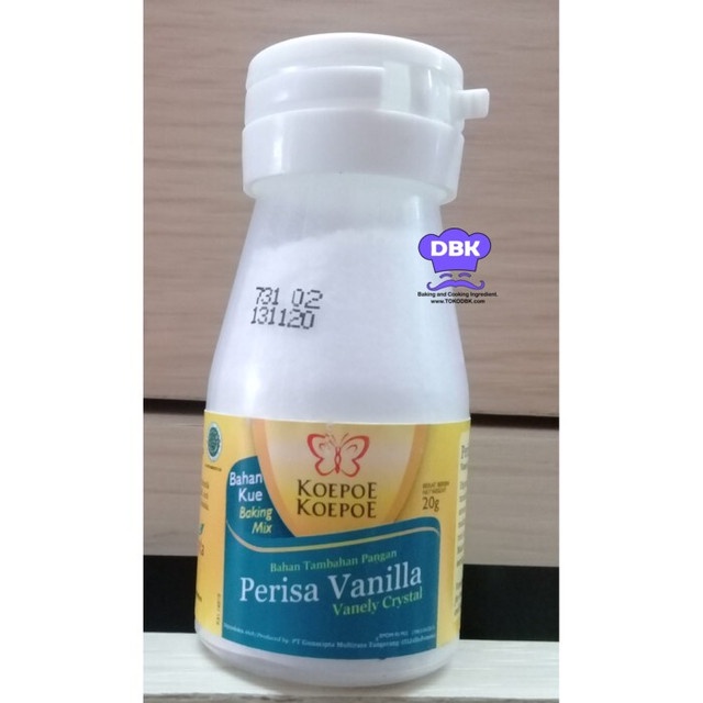 

Kupukupu vanila crystal 20 gr vanili crystal