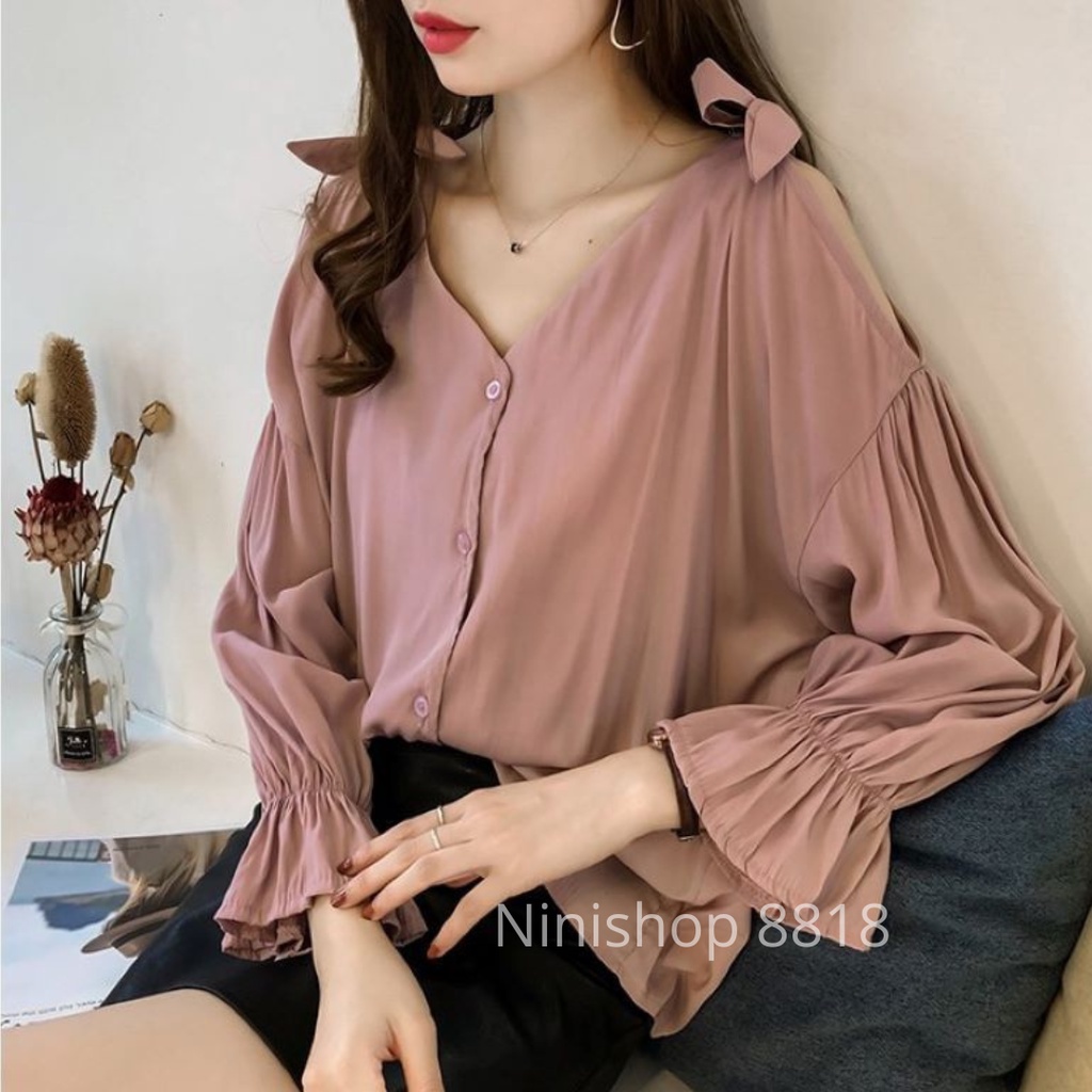 Baju Atasan Wanita Lengan Panjang Mizzy Korea Style/ Atasan Wanita Lengan Panjang/ Atasan Korean Sty