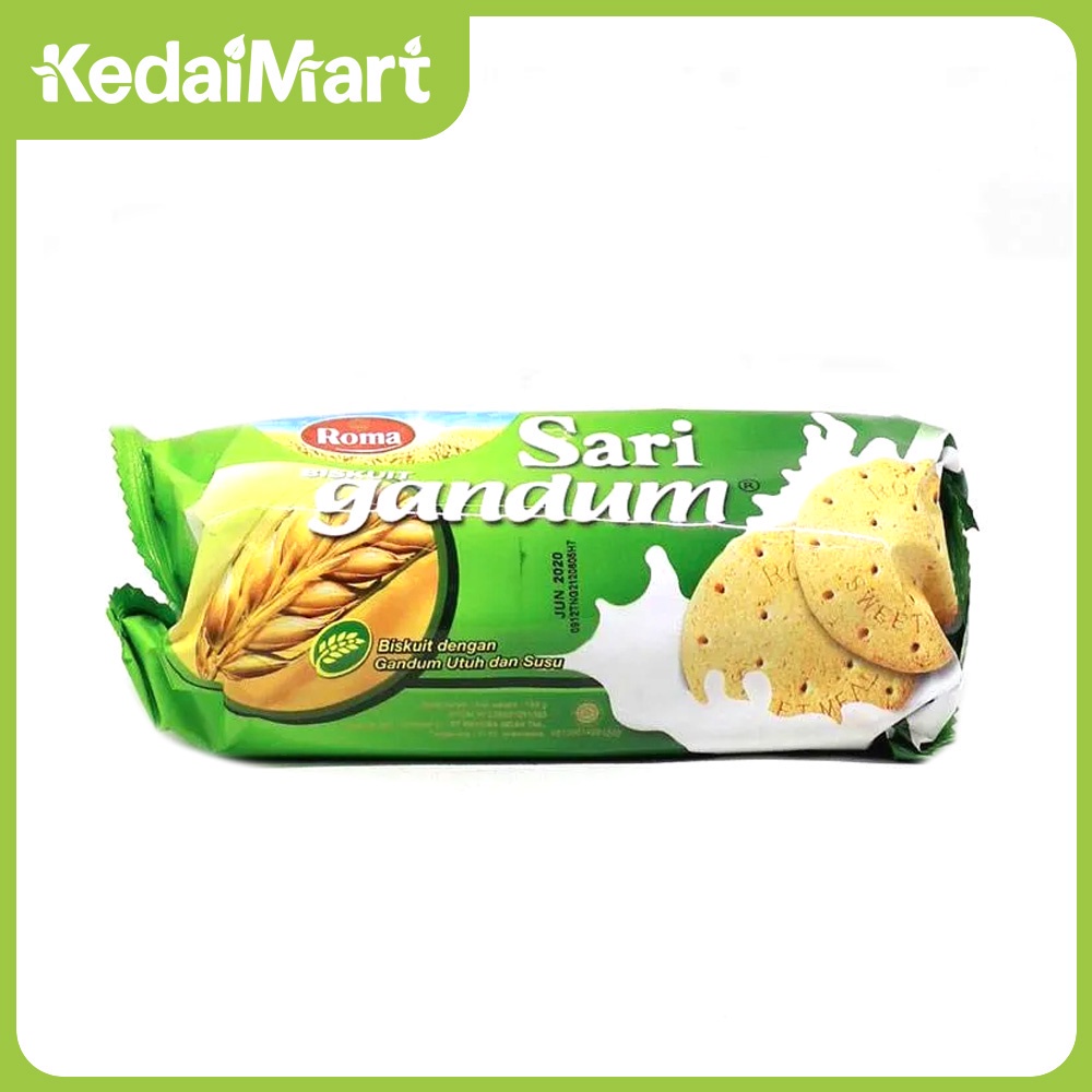 

Roma Biskuit Sari Gandum 149 Gram