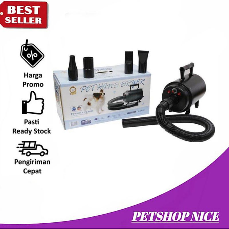 Pet Hand Dryer NBF 902 Pet Blower Pengering Bulu Kucing Anjing Pet Grooming