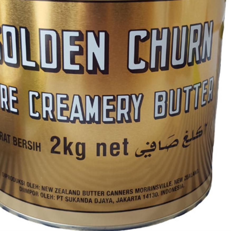 

DFY❀ Golden Churn Butter 2kg - Churn Pure Creamery Butter Terlaku