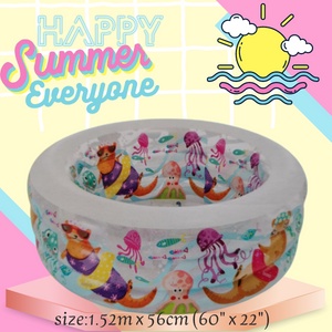 Kolam Renang Anakspa Aquarium Swimming Pool 1.52mx56cmINTEX #58480 V1M1 Pelampung ANAK INTEX SWAN BE