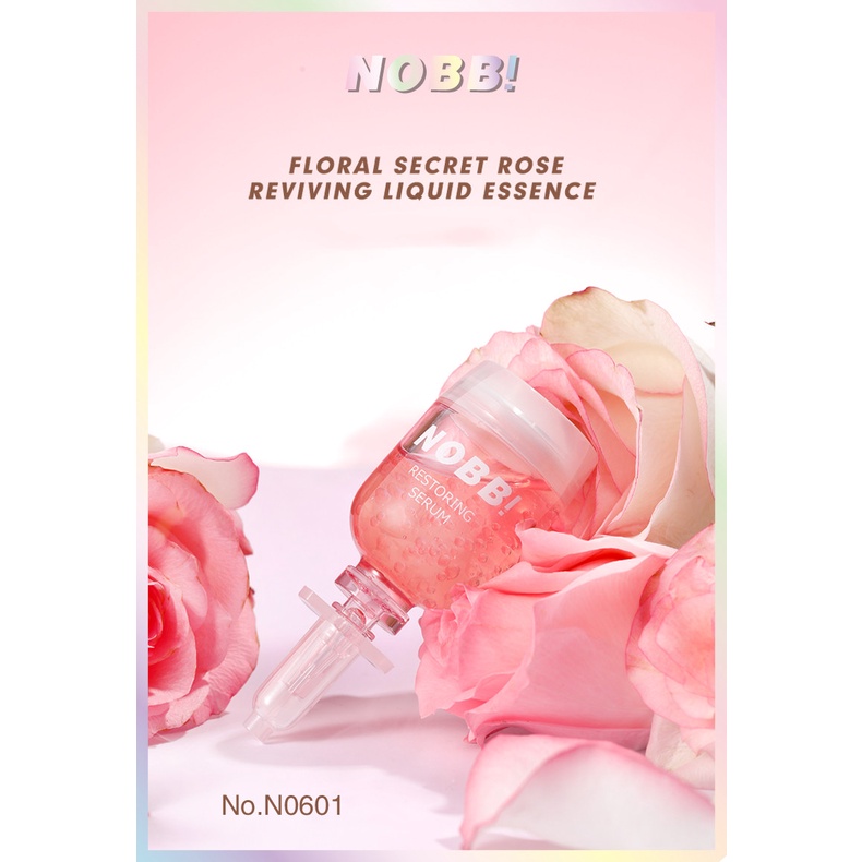 [BPOM][100% ORI]NOBB ! Restoring Serum Floral Secret Rose Reviving Liquid Essence