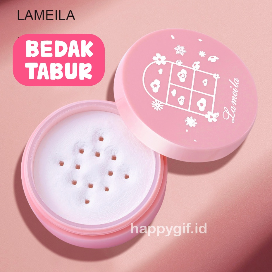 LAMEILA Bedak Make Up Tabur Powder LA212 5206