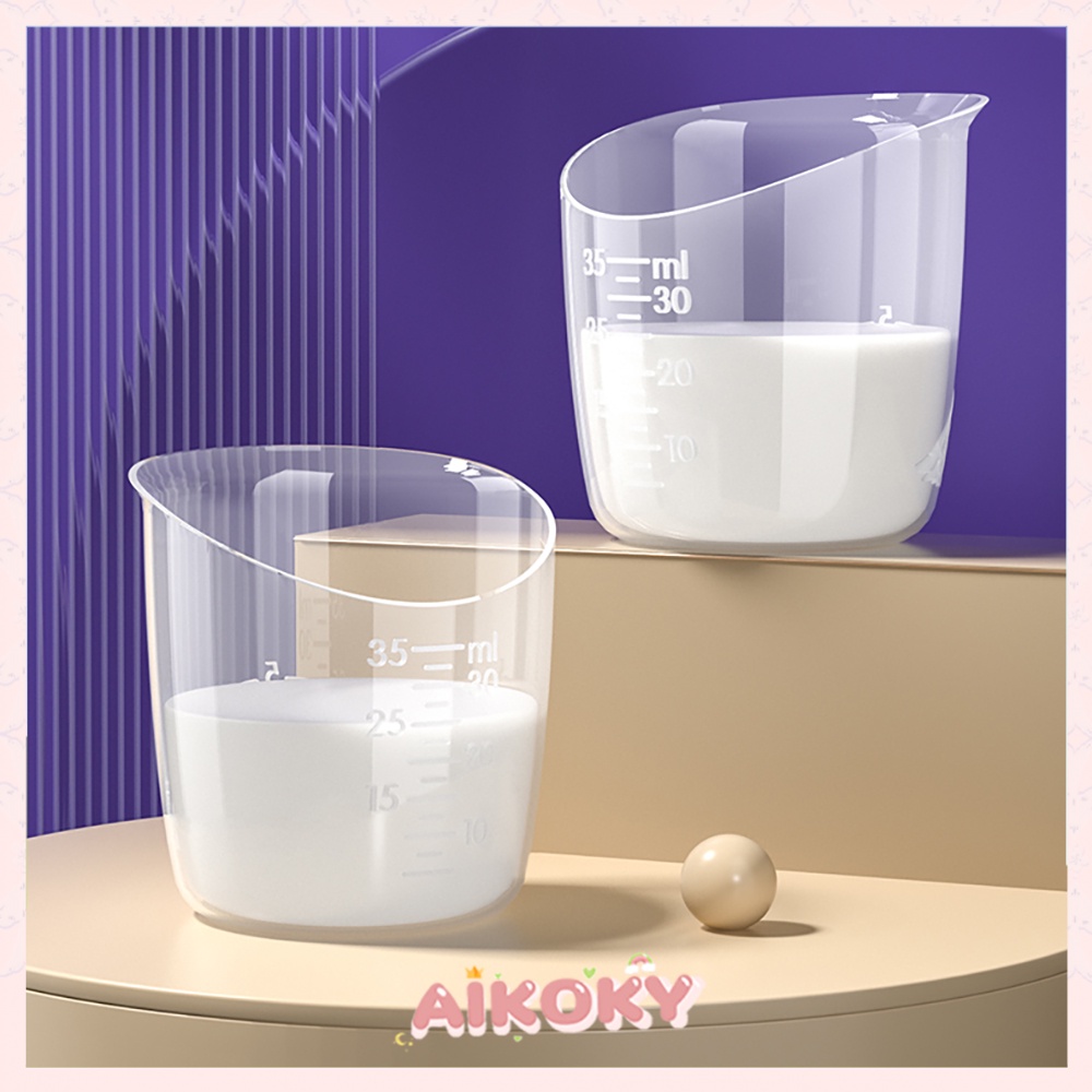 Aikoky Little Baby Cup Feeder Cangkir Asi Gelas pengukur 35ML BPA Free