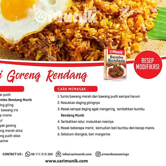 

BISA COD ✔️Bumbu Munik Rendang 115 Gram|KD6