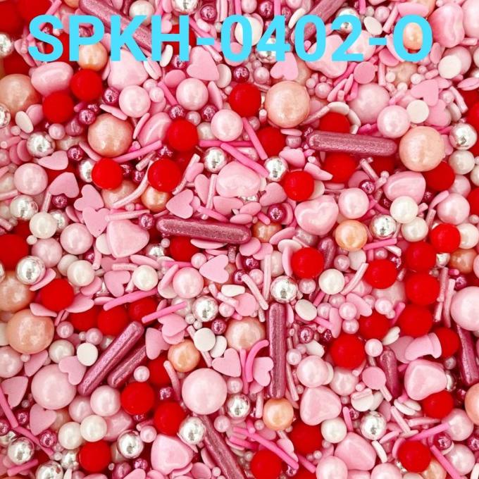 

[BISA COD] GR-SPKH-0402 Trimit springkel sprinkles 500gr mutiara pastel ungu pink