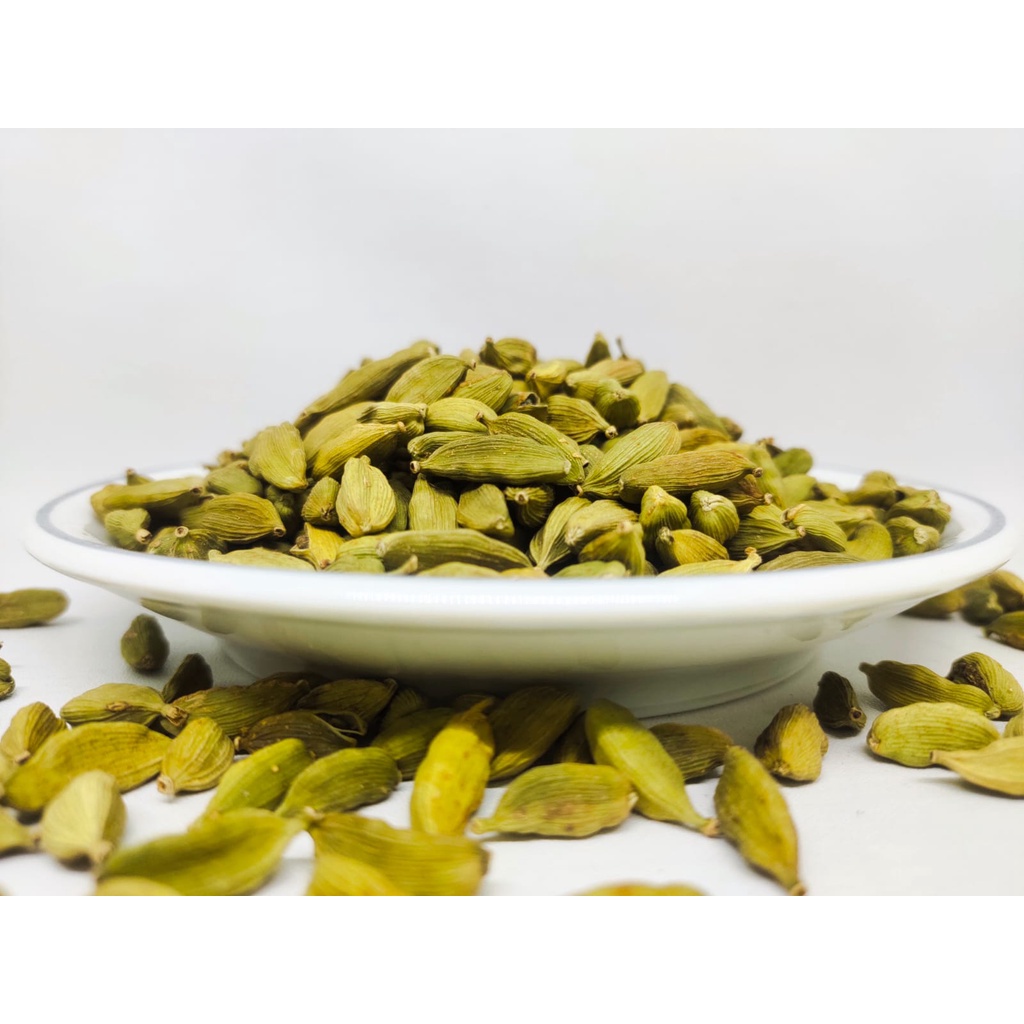 

SGS kapulaga cardex/cardamom kapulaga hijau 100gr