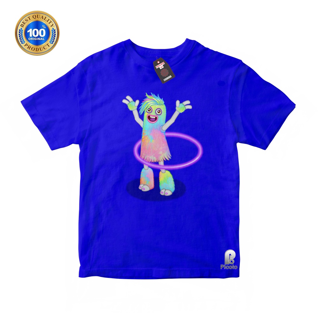 BAJU ANAK KAOS ATASAN ANAK MOTIF KARAKTER MY SINGING MONSTER UNISEX Bahan COTTUN (FREE NAMA)