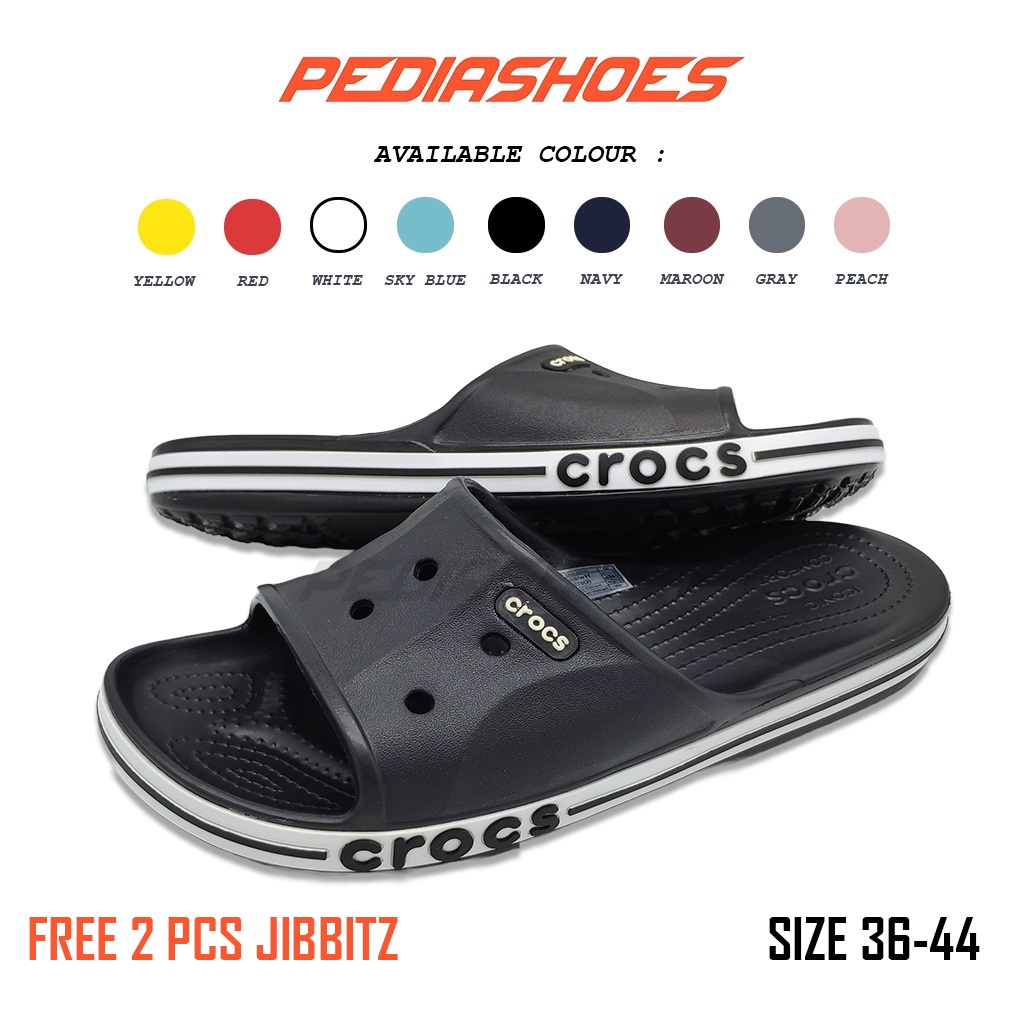 Crocs Baya Slide Crocs Original Sandal Pria Wanita Sandal Crocs Murah