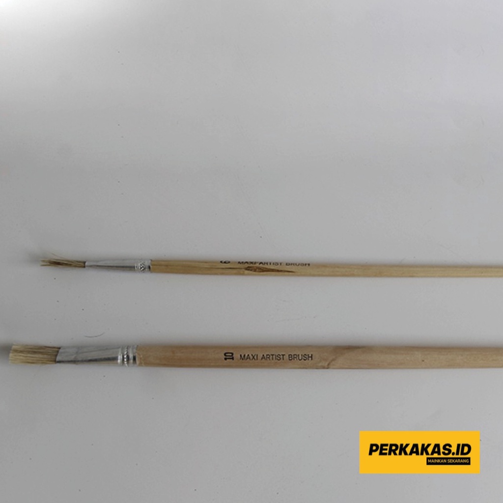 Kuas Cat Lukis Canvas Halus Akrilik MAXI