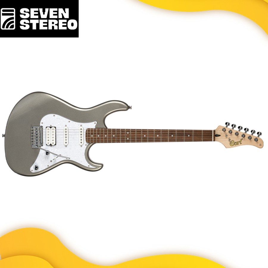 Cort G250 Spectrum Electric Guitar in Silver Metallic