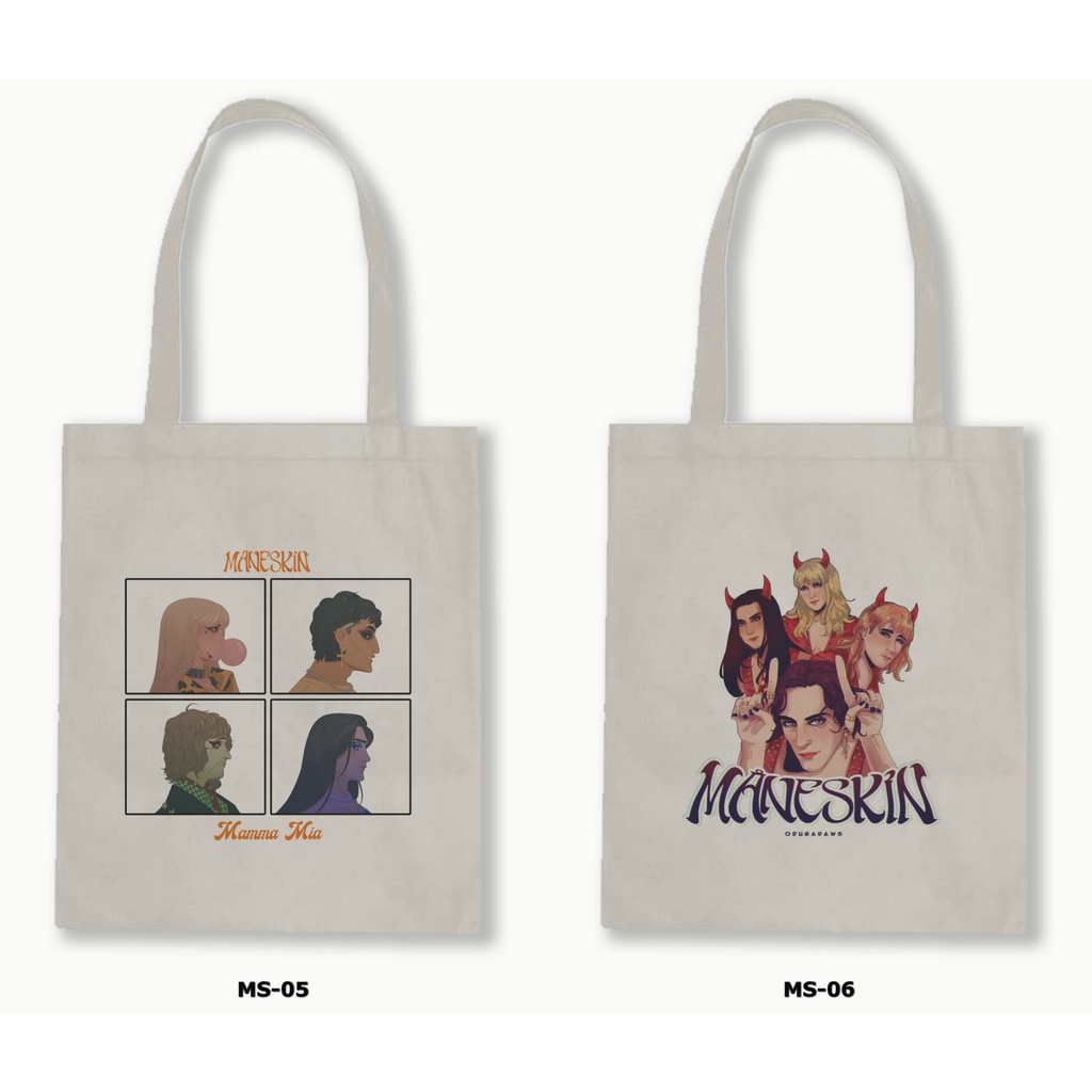 TOTE BAG BLACU - MANESKIN