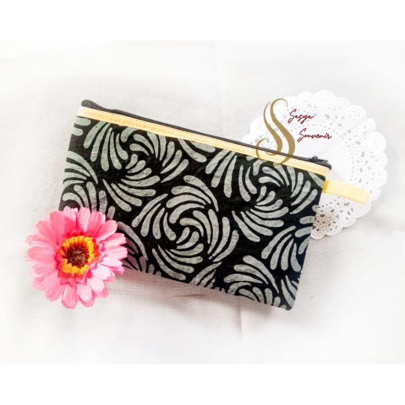 SOUVENIR DOMPET BATIK BESAR KHAS JOGJA SOUVENIR POUCH BATIK  1KG MUAT 50PCS