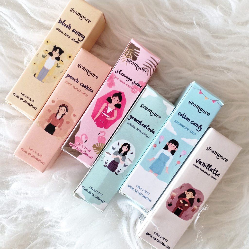 Parfum Geamoore Addicted Series Roll On Inspired Parfume Geamore Tahan Lama Farfum Murah Perfume Unisex