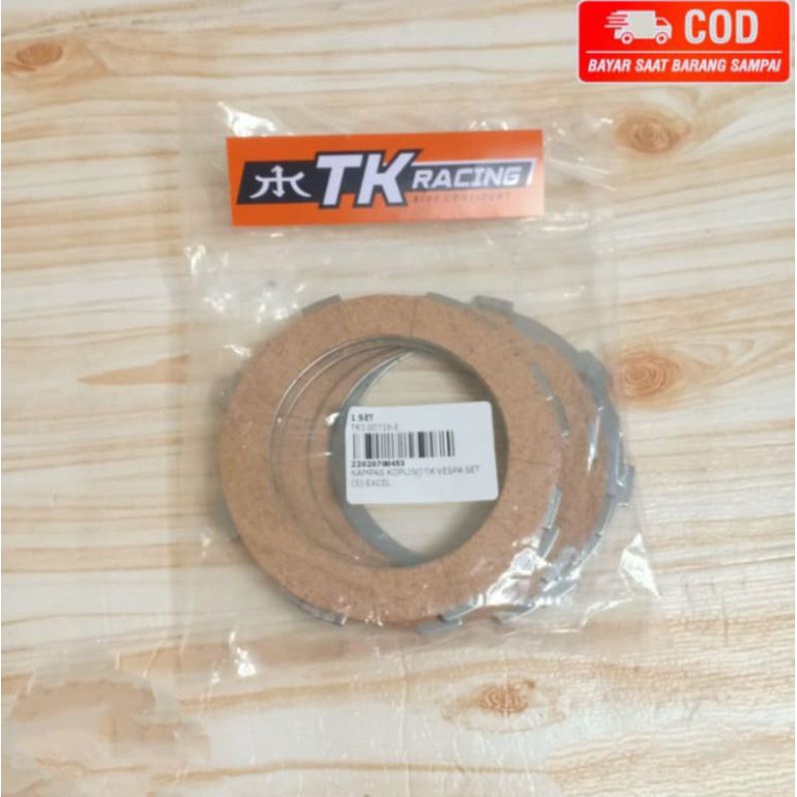 Kampas kopling Vespa 2tak Sprint Super Px 2tak TK racing