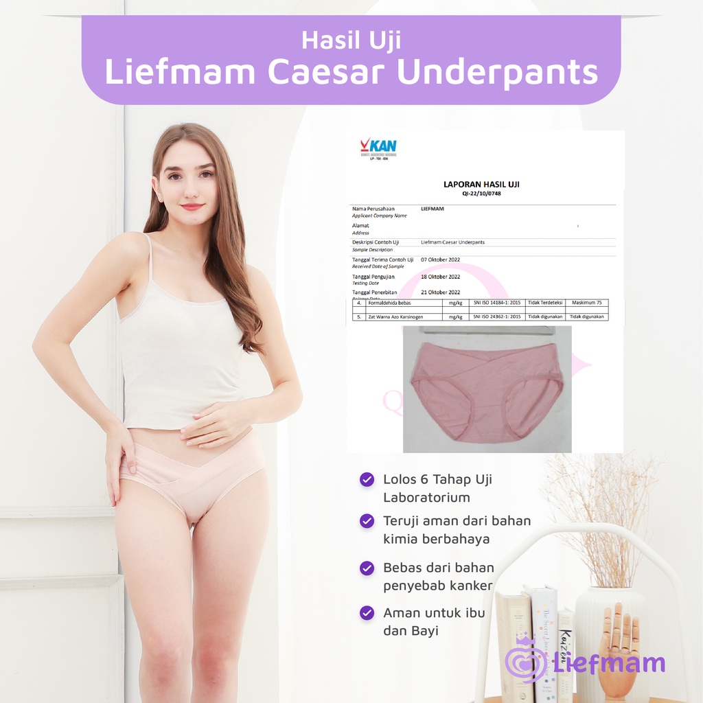 Liefmam Caesar Underpants - CD Khusus untuk melahirkan caesar