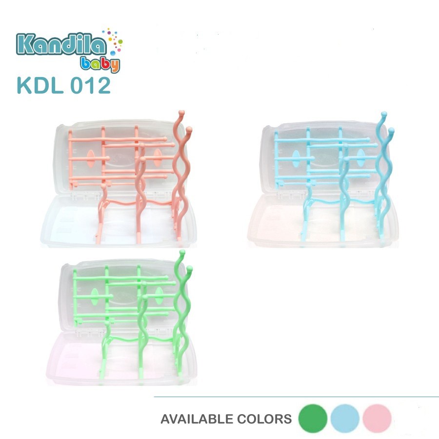 kandila baby bottle drying rack rak pengering botol susu bayi untuk travelling Rak LIpat