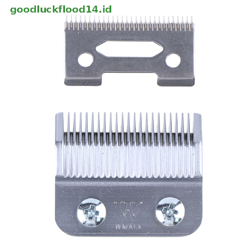 [GOOGFOUR] Aksesoris Penjepit Rambut Pisau Bergerak Hair Cutg Clipper Blade Bahan Baja Dengan Sekrup [TOP]