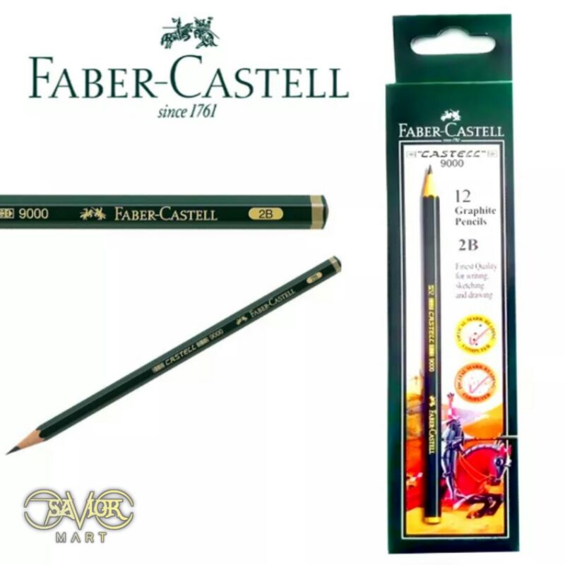 

Pensil - FABER CASTELL 2B (Original) Satuan