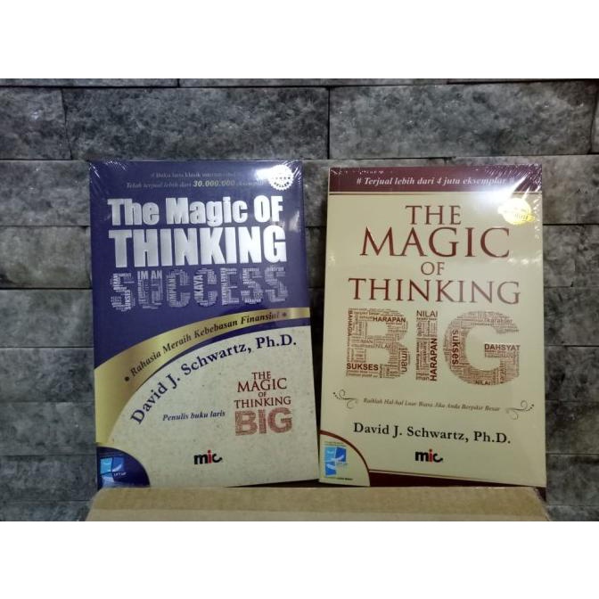 

Seri buku Magic / Magic of Thinking Big / Magic of Thinking Success