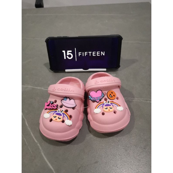 NEW ! ! BIG SALE！！Size：18-29 Sandal Sendal Anak Perempuan Usia 0- 4 Tahun LOL Bahan Eva Karet / BABY Girl 6130-5