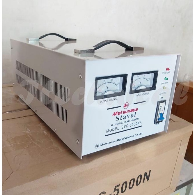 Stavolt SVC 5000W Matsunaga / Stabilizer SVC 5000VA MTS / 5000 Watt
