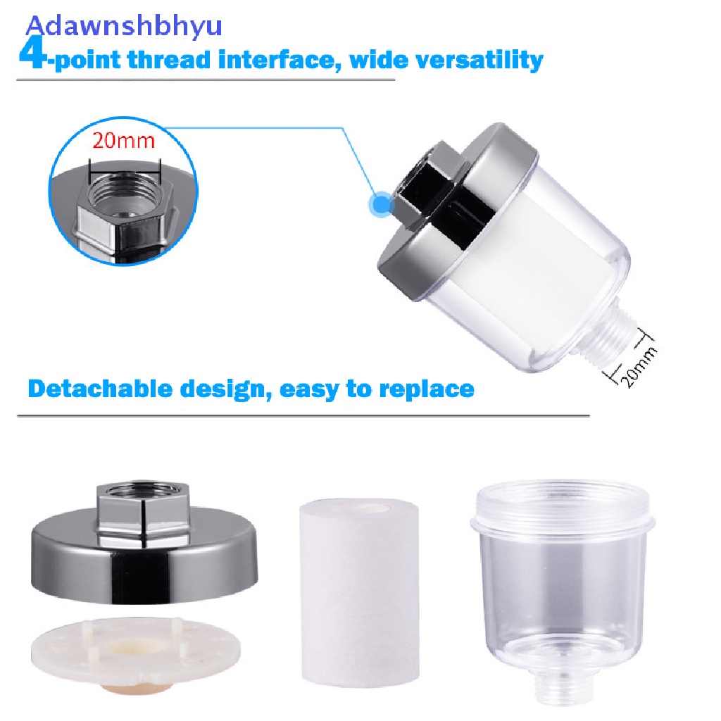 Adhyu Universal Shower Filter PP Kapas Rumah Tangga Dapur Pemurnian Kran Accessor ID