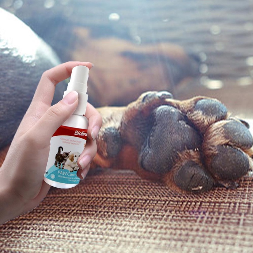 BIOLINE Paw Care Spray 50ml / Pelembab Telapak Anjing Kucing