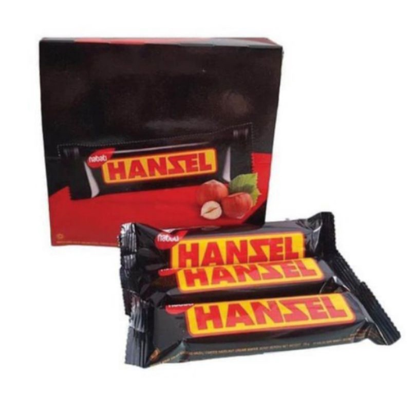 

Hansel Hanzel Nabati Wafer Coklat Box Isi 12 Pcs