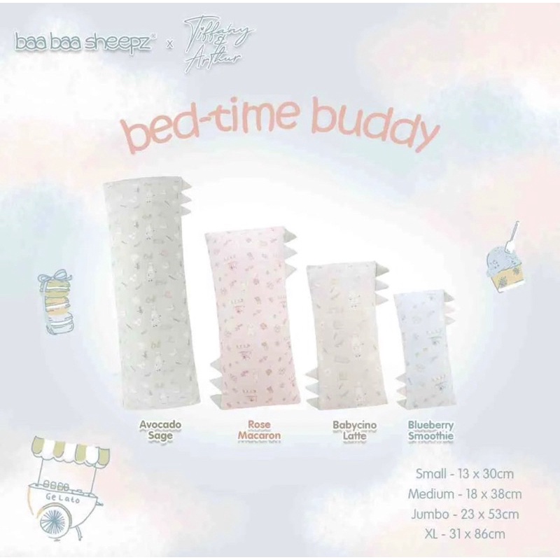 Baabaasheepz x Tiffany Arthur Bed Time Buddy BaaBaa Chef XL