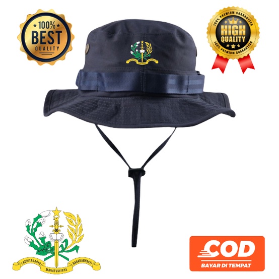 Topi rimba Logo Akademi Militer premium grosirsweterbandung