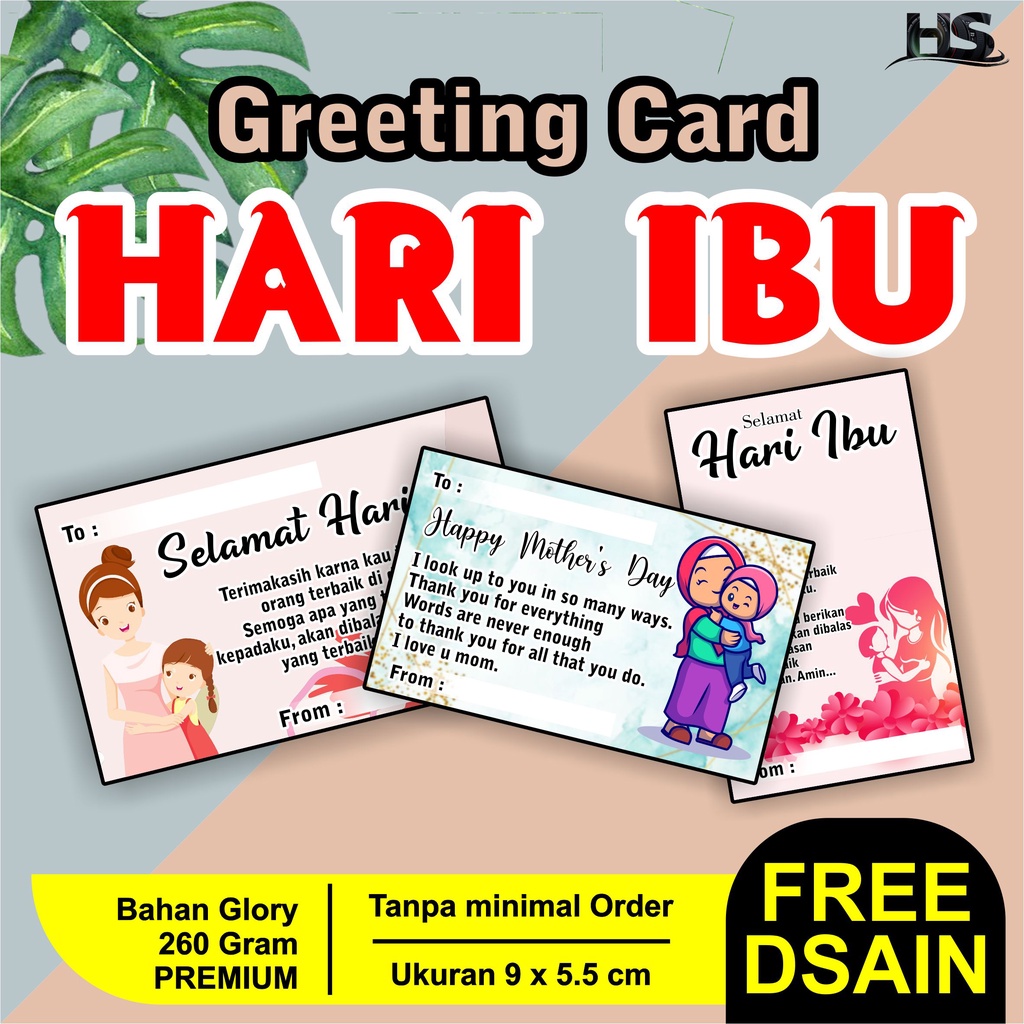 Jual Mother S Day Card Ucapan Selamat Hari Ibu Kartu Ucapan Selamat Hari Ibu Shopee Indonesia