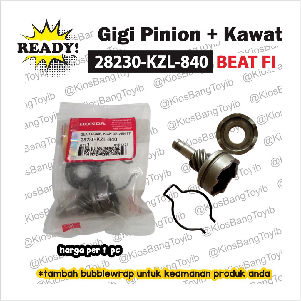 Gear Gigi Granat Selah Pinion Gear Comp BEAT FI SCOOPY SPACY 28230-KZL