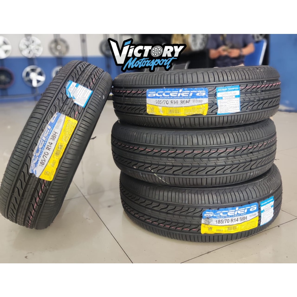 Ban Mobil Avanza Xenia 185/70 R14 Merk Accelera Eco Plush Awet Dan Berkualitas BAN TAHUN TERBARU