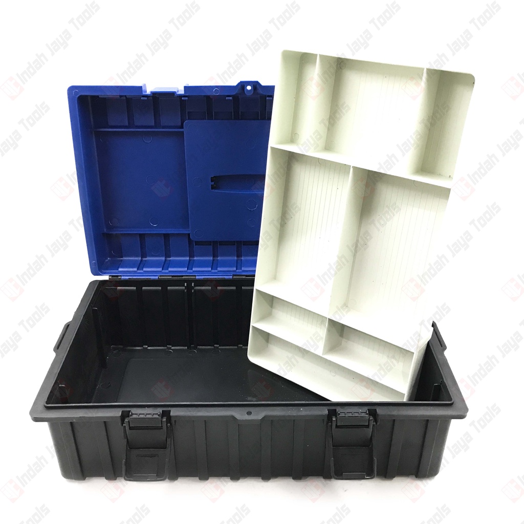 TEKIN Toolbox Besar Tool Box Kit Plastik Tempat Kunci Kotak Perkakas