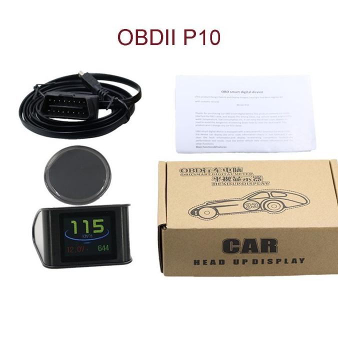 Display Obd/Hud Head Unit Display Mobil Obd2 On-Board Computer Speedo