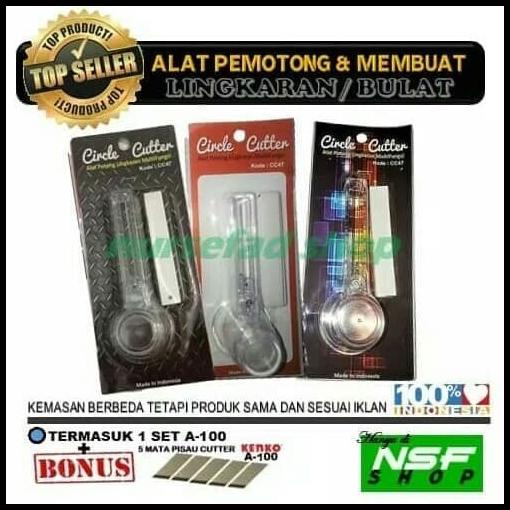 

Cutter Bundar / Karter Potong Bulat / Cutter Bulat / Pisau Lingkaran