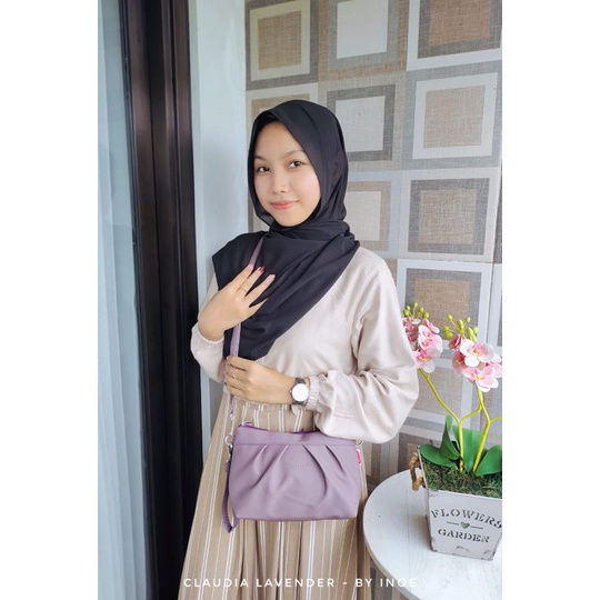 Claudia Inoe Tas Slempang Anti Air, Sling bag Wanita Waterprof