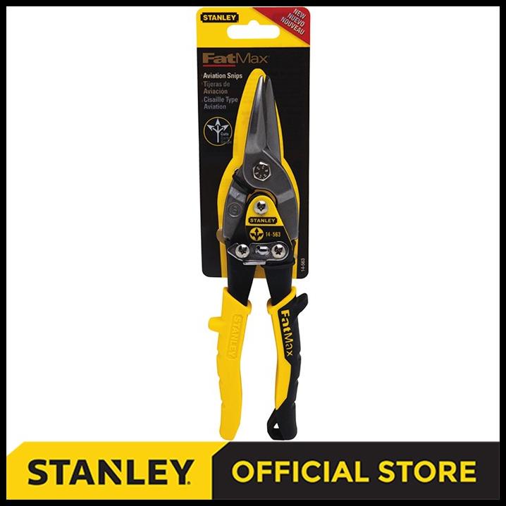 

Stanley Max Steel Aviation Snips Straight / Gunting Lurus 14-563-22