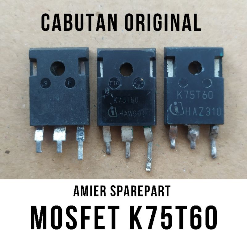 MOSFET IGBT K75T60 75T60 75A 600V