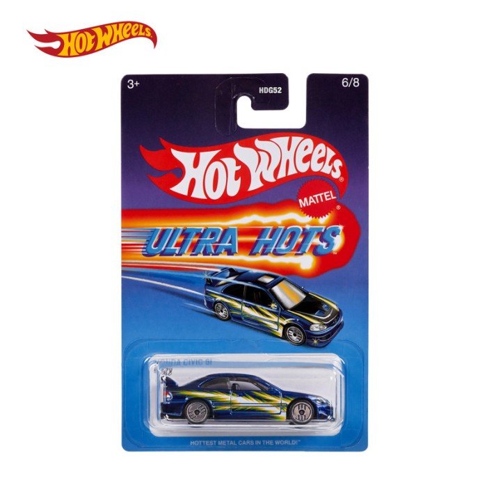 Hot Wheels Ultra Hots Honda Civic Si - Mainan Mobil Balap #Original