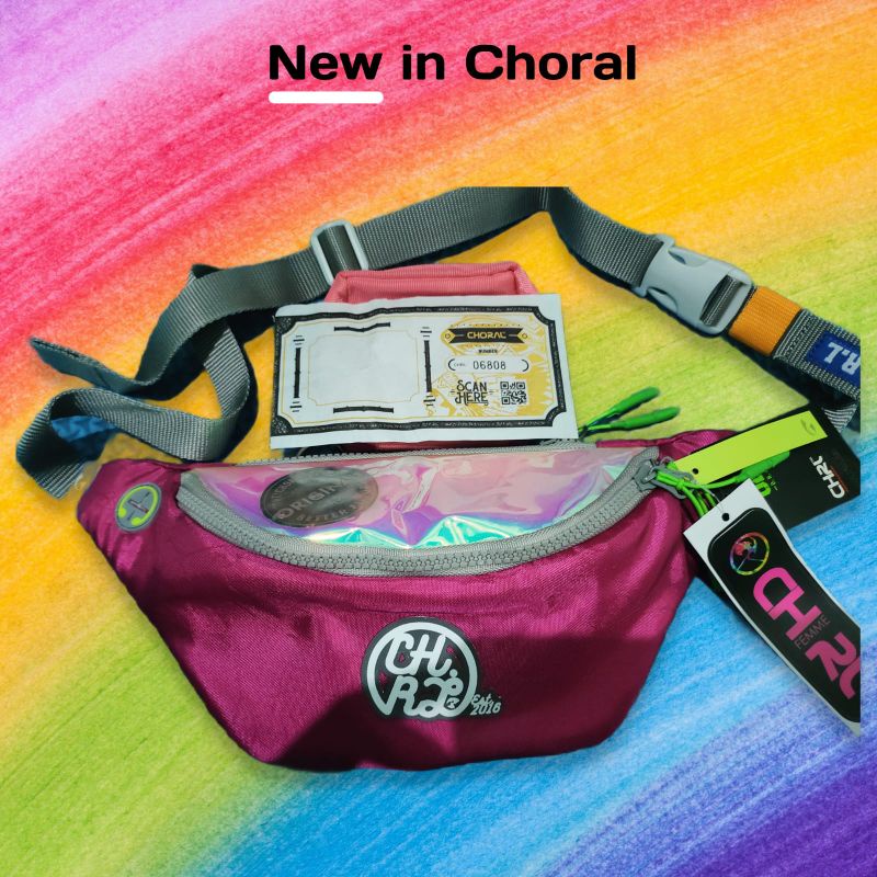 CHORAL FEMME LALICE Waistbag - Tas Cewek Original Premium